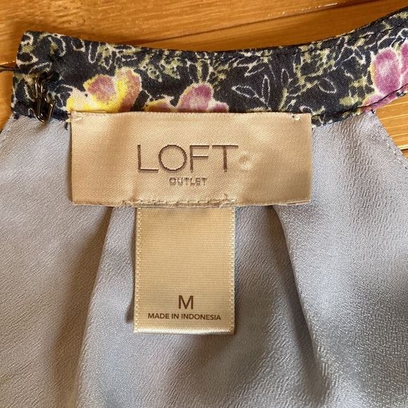 Loft Dress Floral Halter Style Dress - Picture 11 of 12